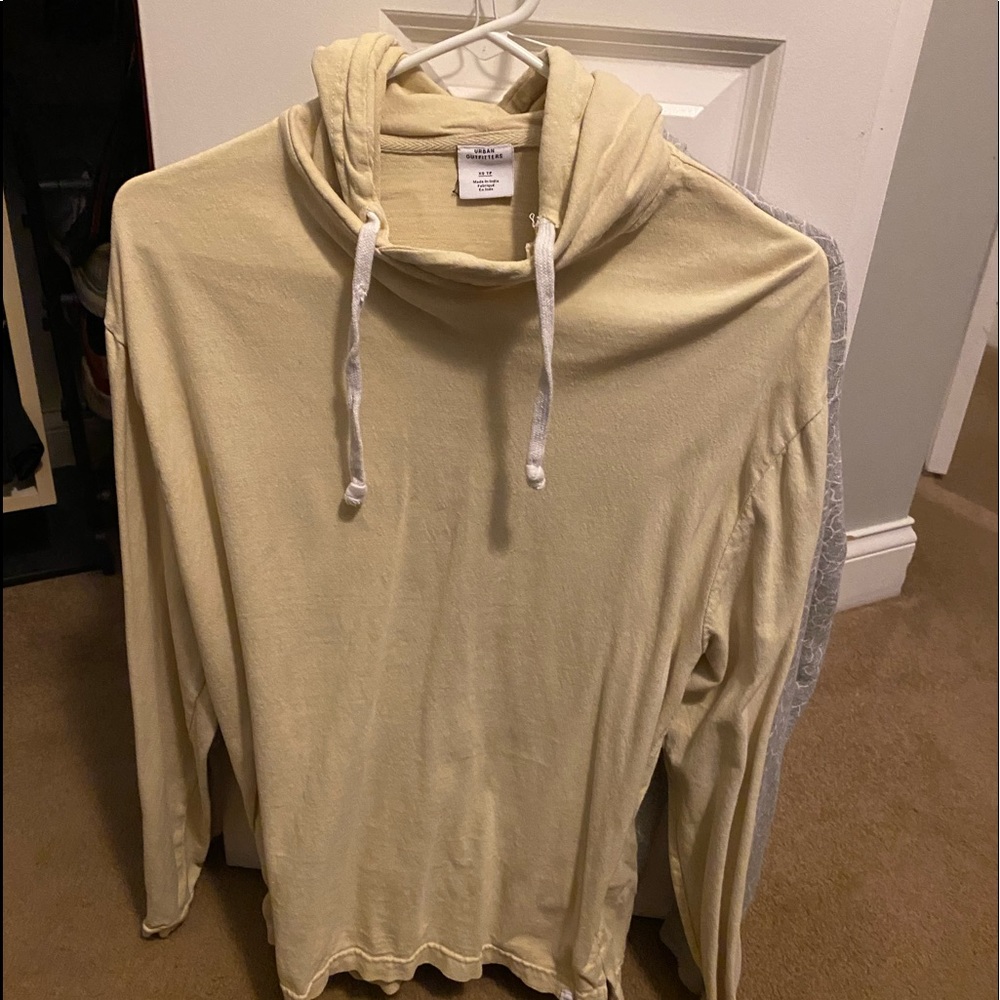 Urban Outfitters yellow hoodie